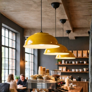 Homing Cliff Retro Sarı Metal Sarkıt 242538