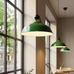 Homing Dock Retro Yeşil Metal Sarkıt 242559