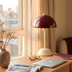 Homing Avenor Wine Red Masa Lambası 242576