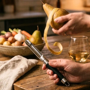 Homing Black Stainless Steel Side Peeler 242596