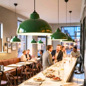 Homing Luke Retro Yeşil Metal Sarkıt 242636