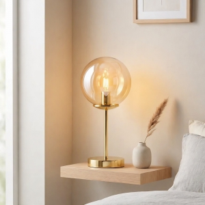 Homing Benton Bal Cam Gold Abajur 242704