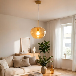 Homing Orlena Modern Glass Pendant Lamp 242782