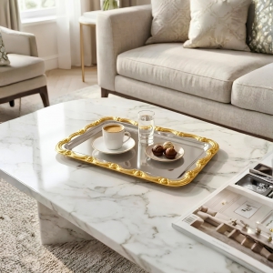 Homing Royale Gold Kenarlı Tepsi 242793