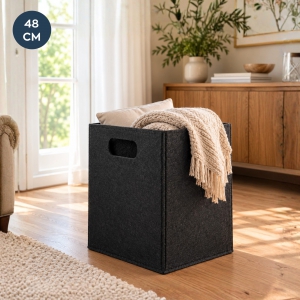 Homing 48 cm Keçe Organizer Siyah